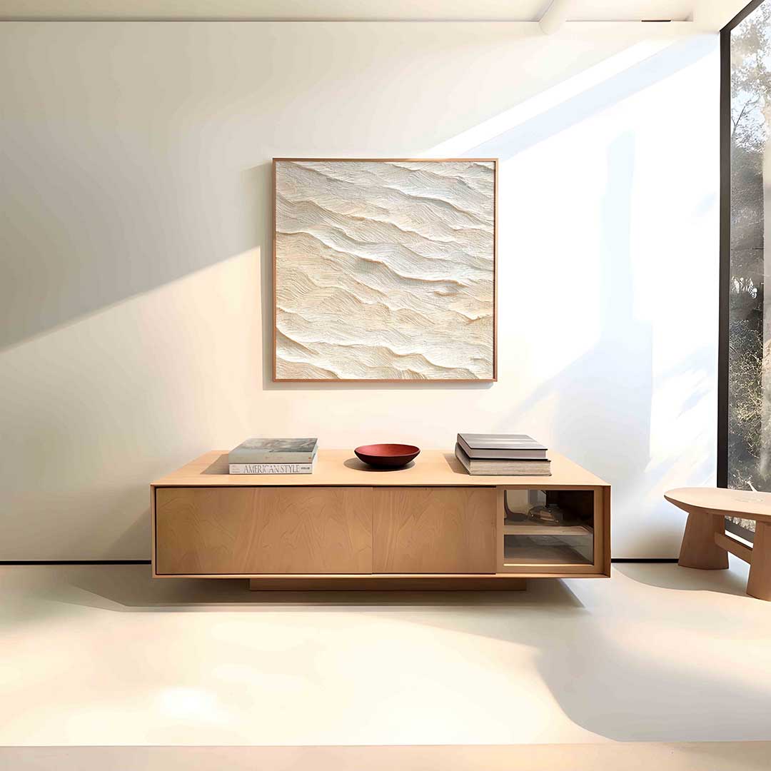 Beige textuur Poster