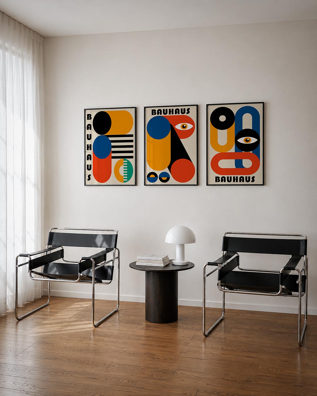 Vormen en kleurvlakken Posterset