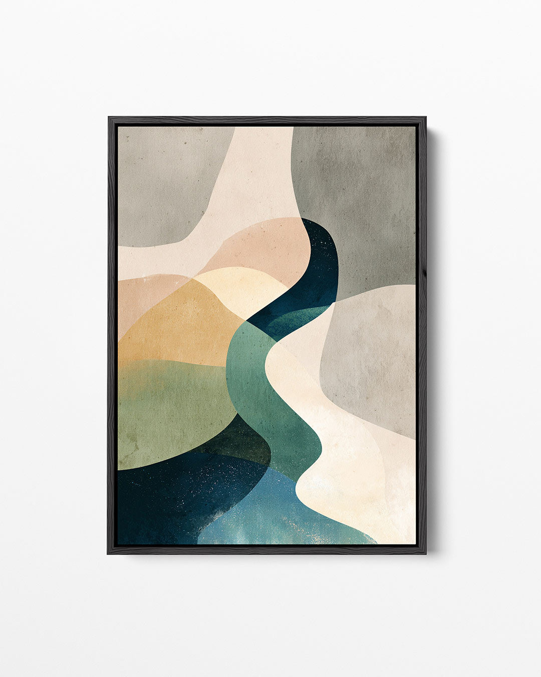 Organische vormen compositie Kunstwerk