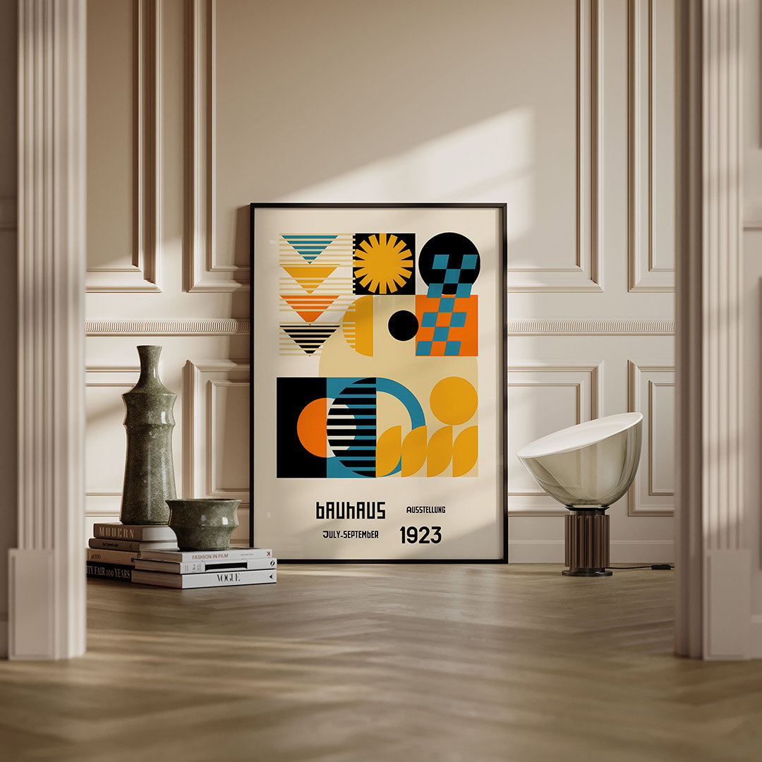 Vormen en vlakken Poster
