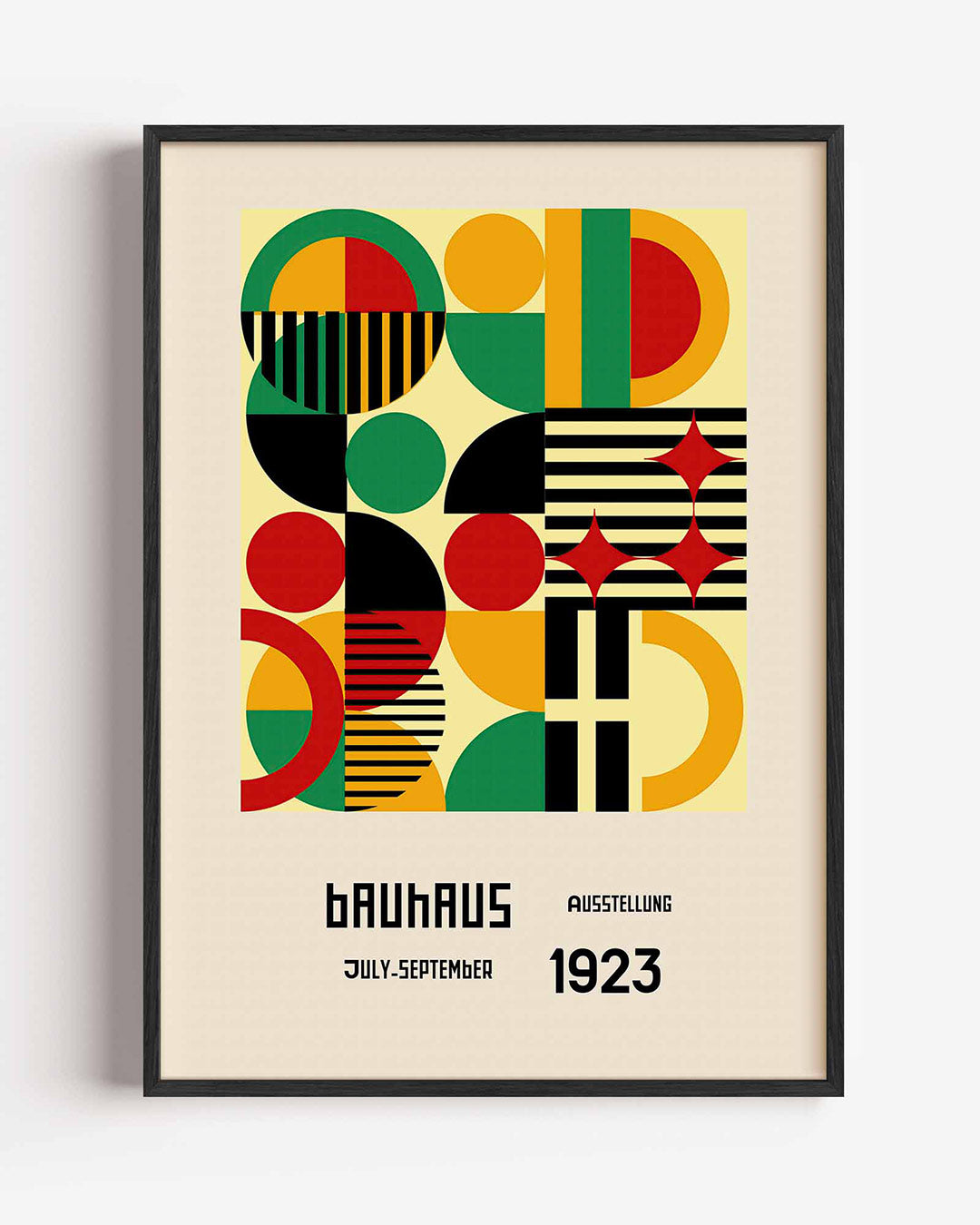 Vormen en kleurvlakken Poster