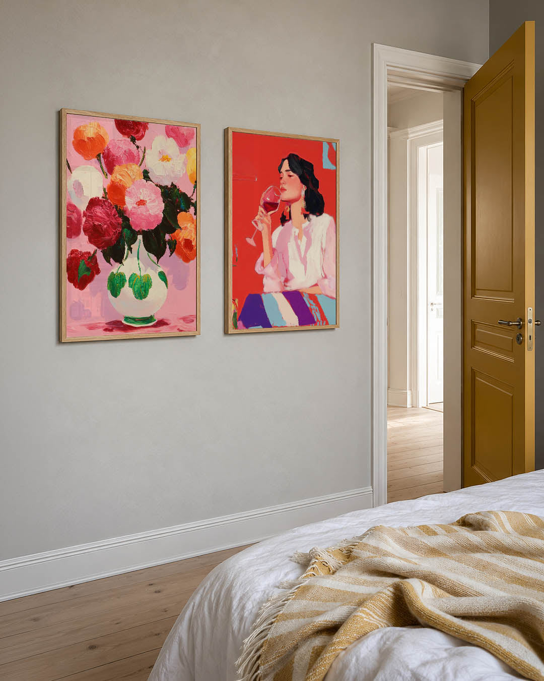 Bloemrijke kleurexplosie Posterset