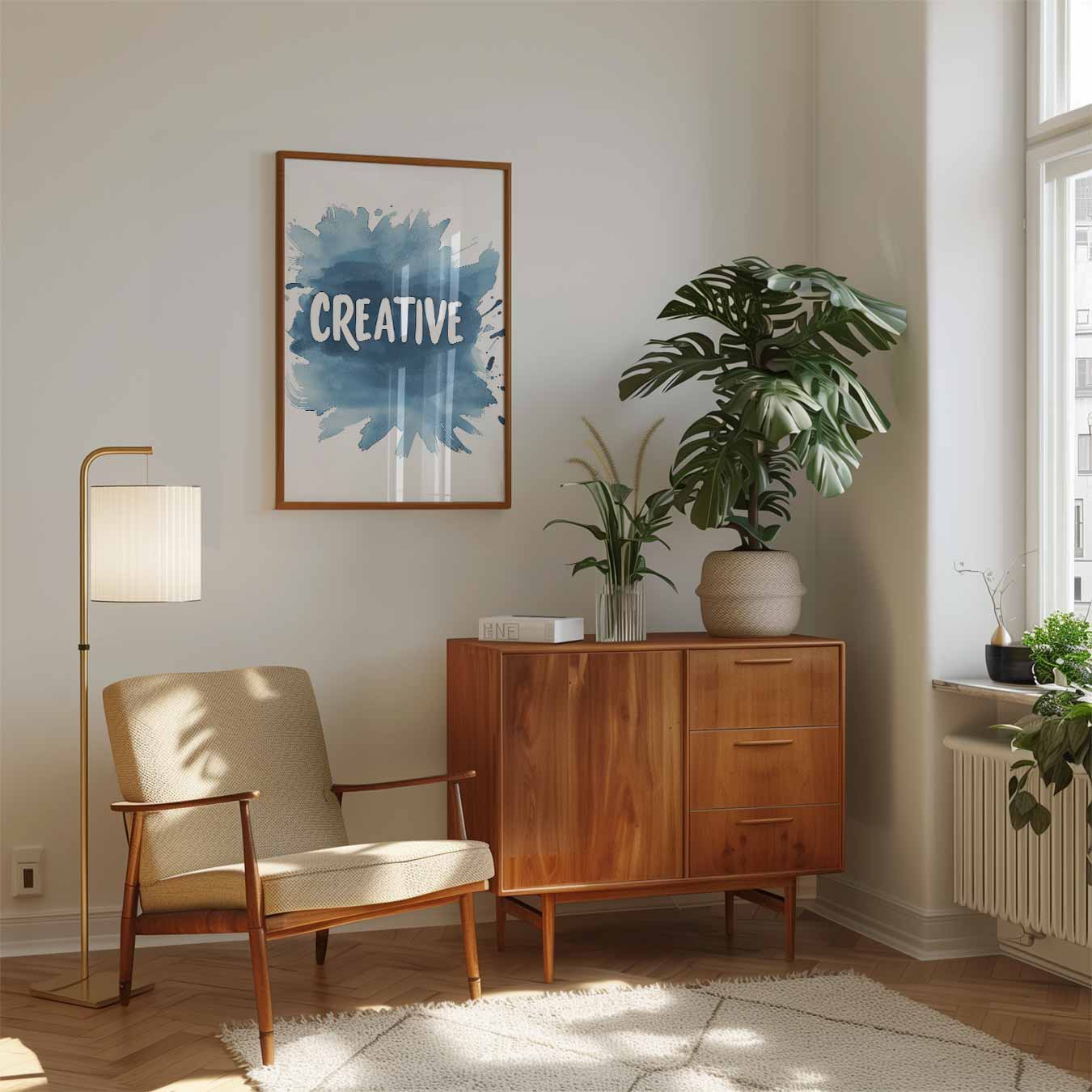 Inspirerende Creativiteit Poster-WallArtistic