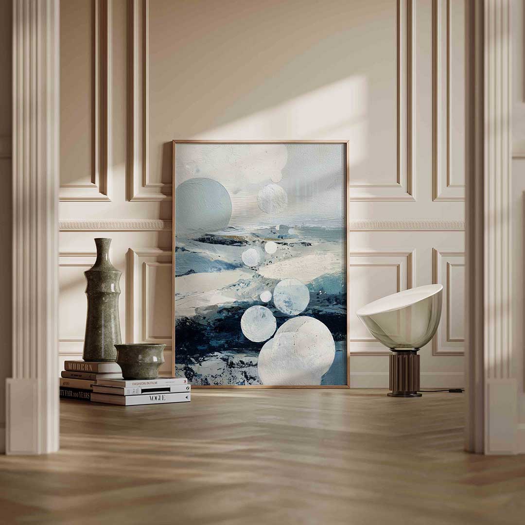 Abstracte cirkels Poster