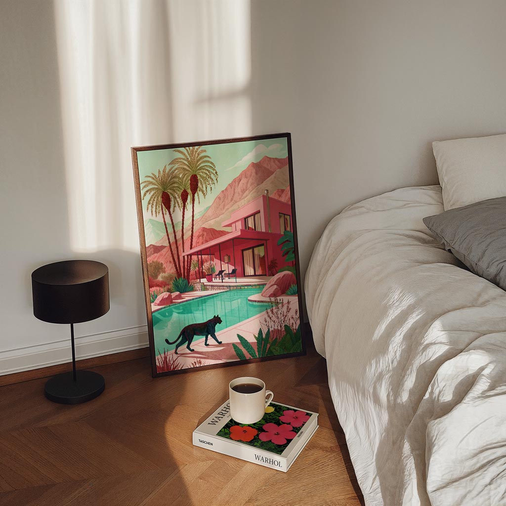 Tropisch Droomlandschap Poster-WallArtistic