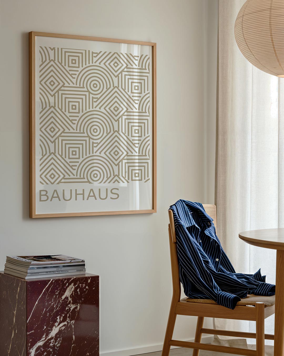 Lijnen en patronen Poster