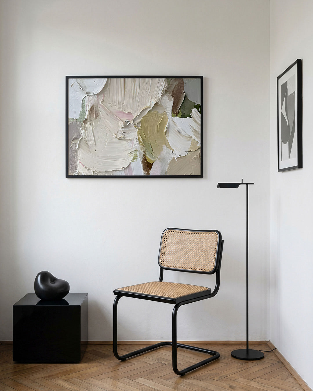 Abstracte beige textuur Poster