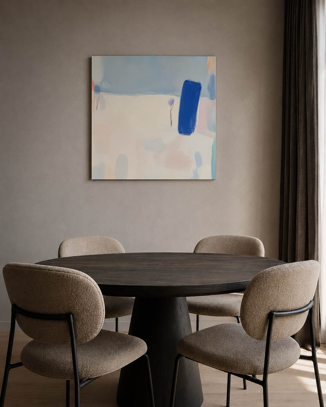 Kleurrijke vormen Kunstwerk