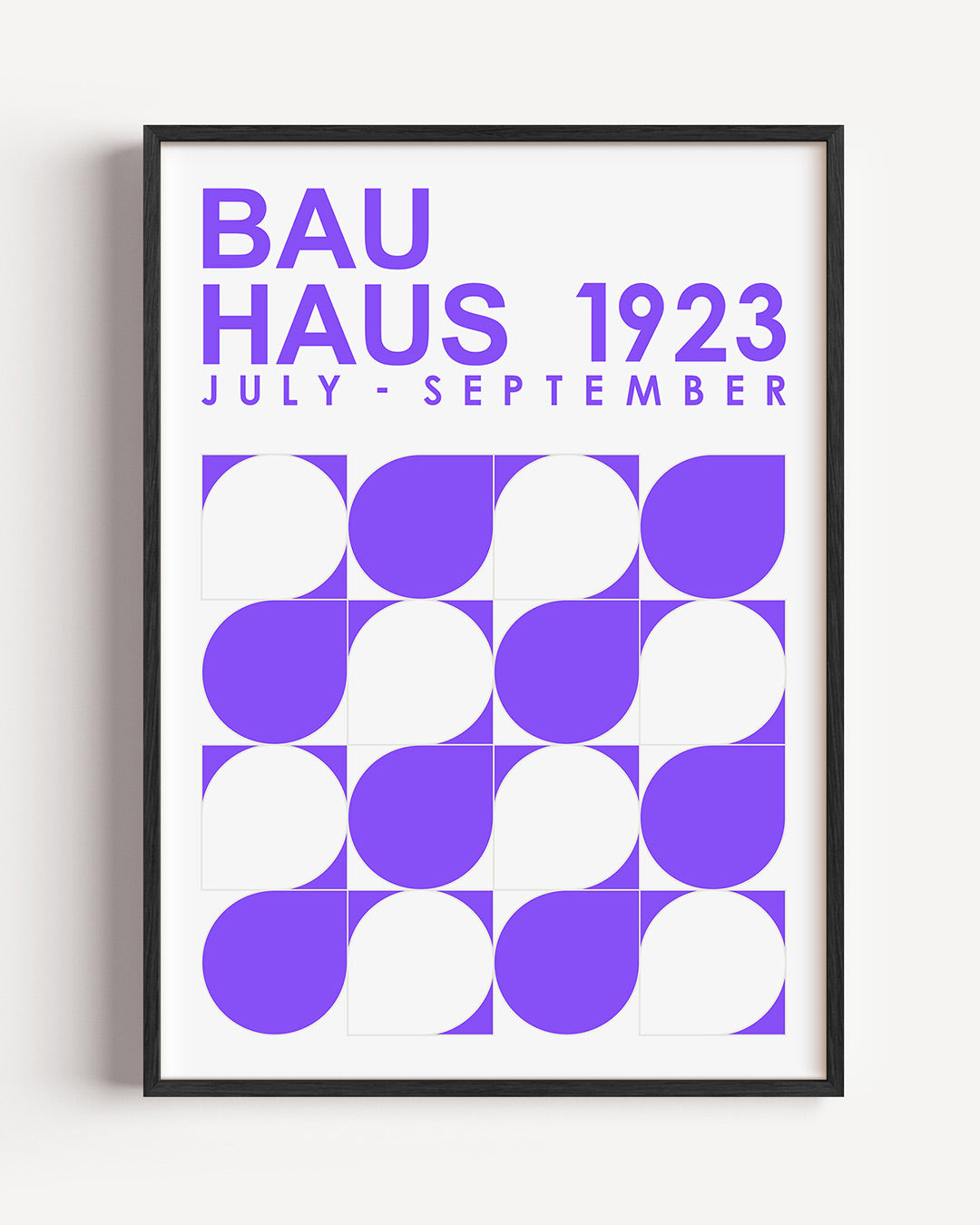 Vormritme en kleur Poster