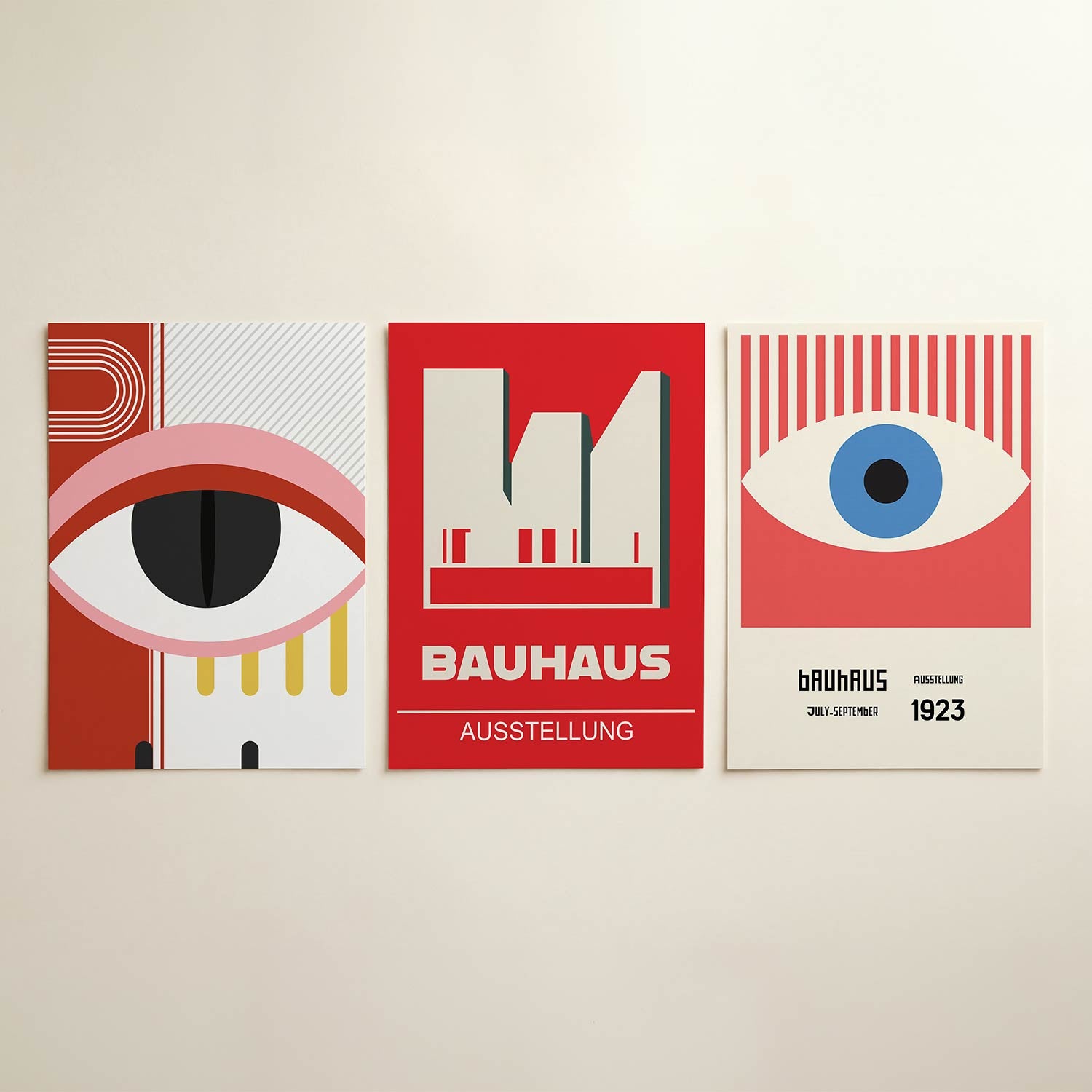Oog en lijnen Posterset
