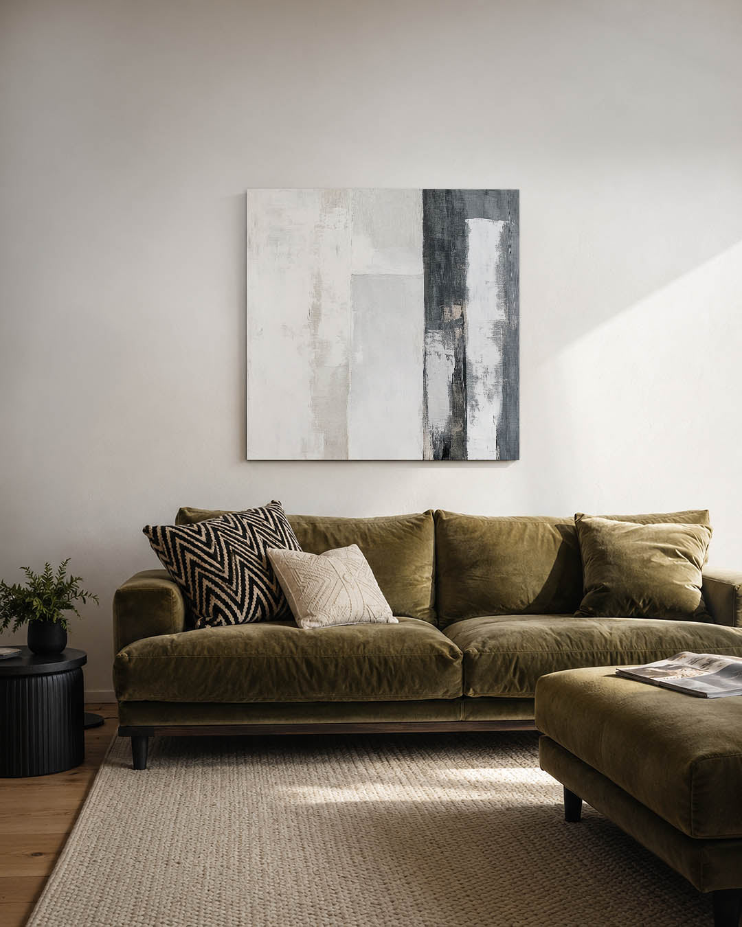 Gelaagde texturen Kunstwerk