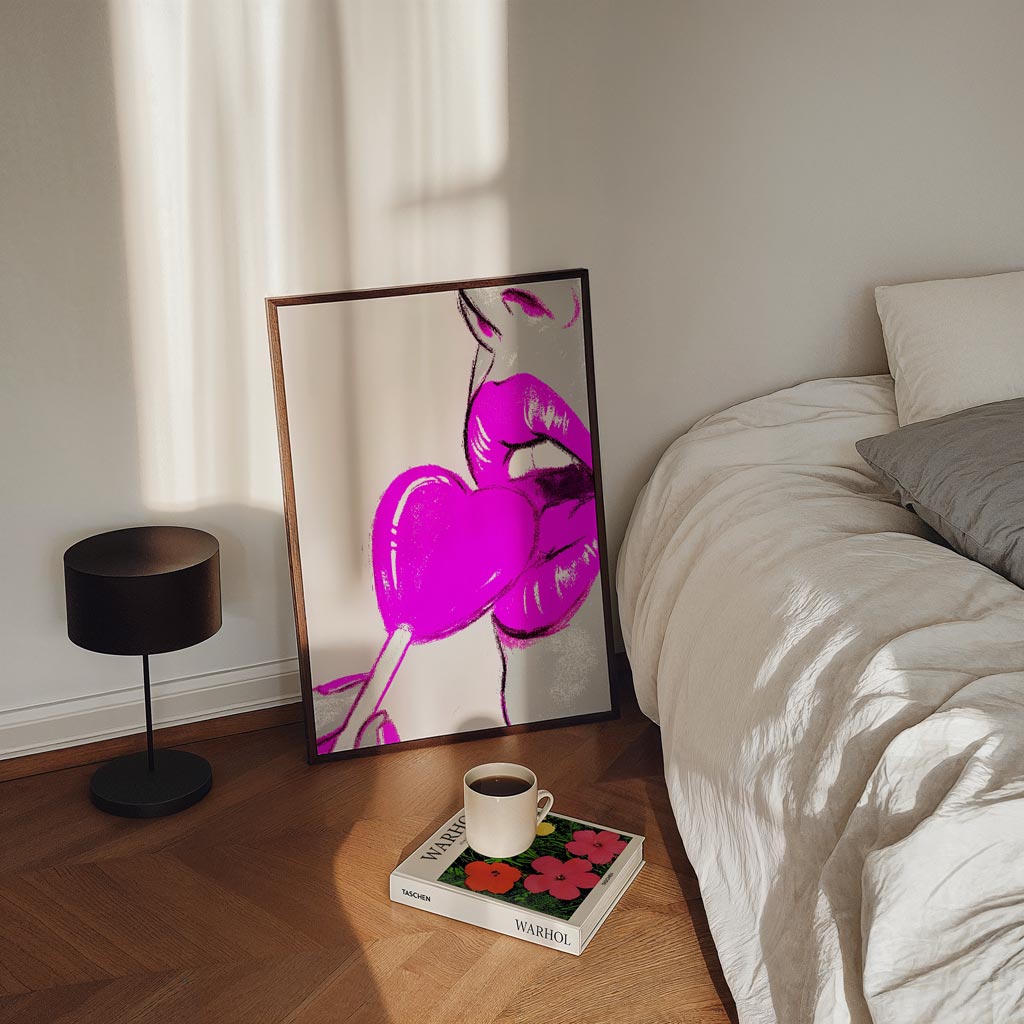 Stijlvolle Pop Art Poster-WallArtistic