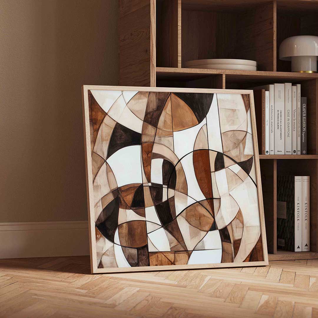 Abstracte vormen Poster