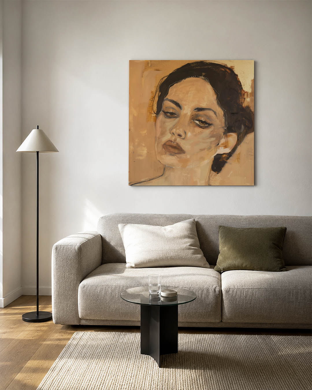 Portretstudie Kunstwerk