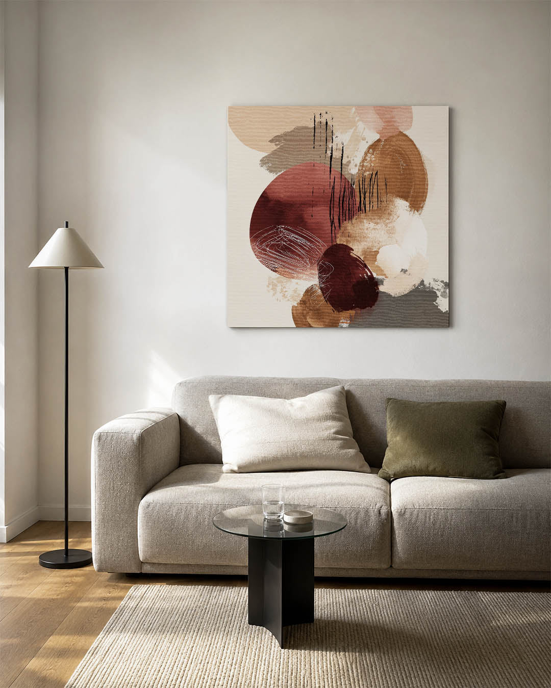 Organische vormen Kunstwerk