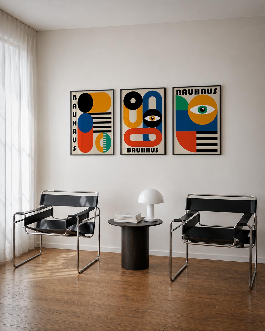 Vormen en kleurvlakken Posterset