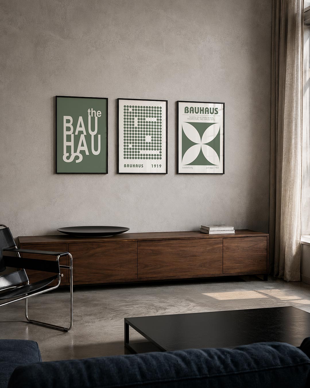 Typografisch spel Posterset