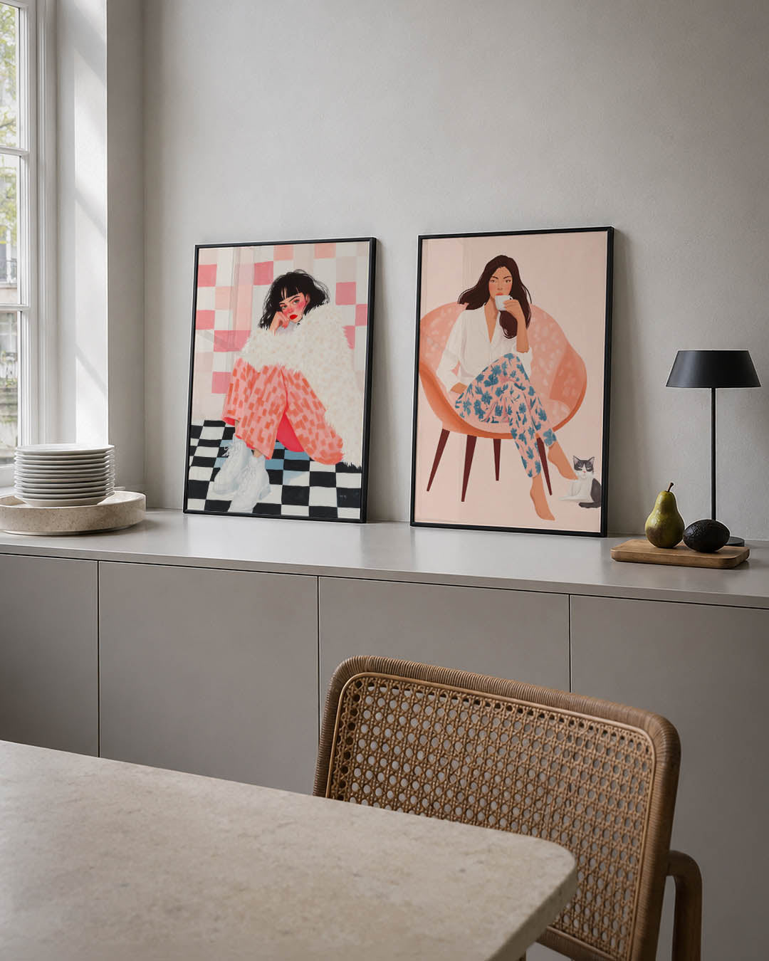 Kleurrijke patronen Posterset