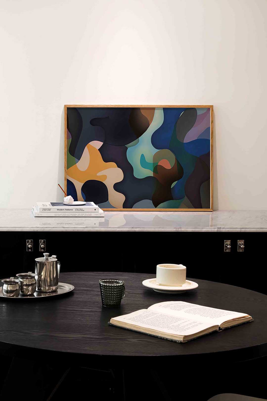 Abstracte vormen Poster