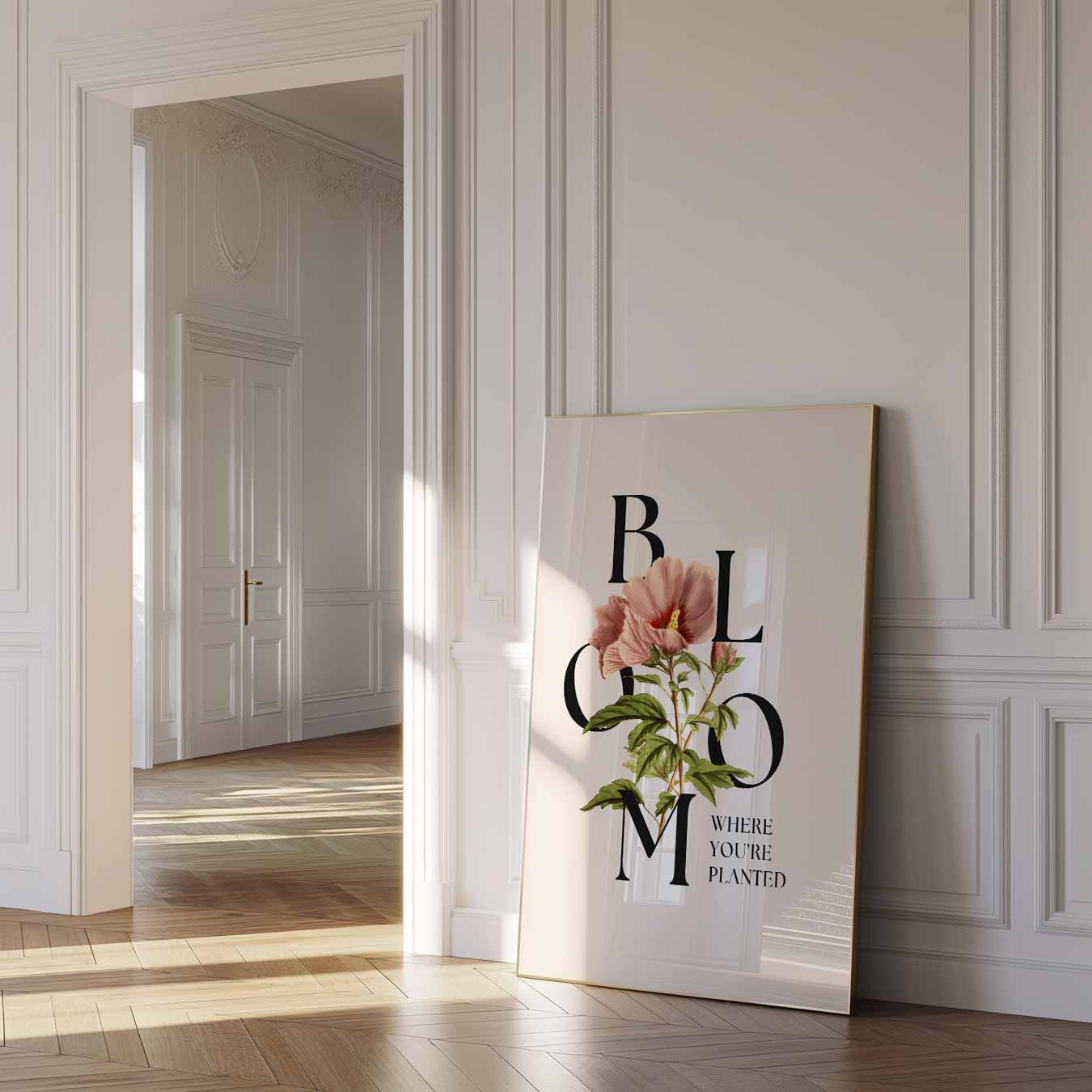 Bloemen Inspiratie Poster-WallArtistic