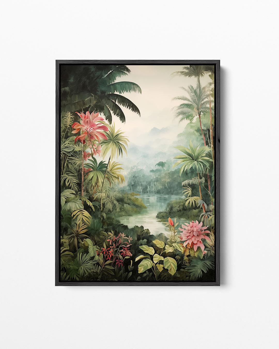 Tropisch landschap Kunstwerk