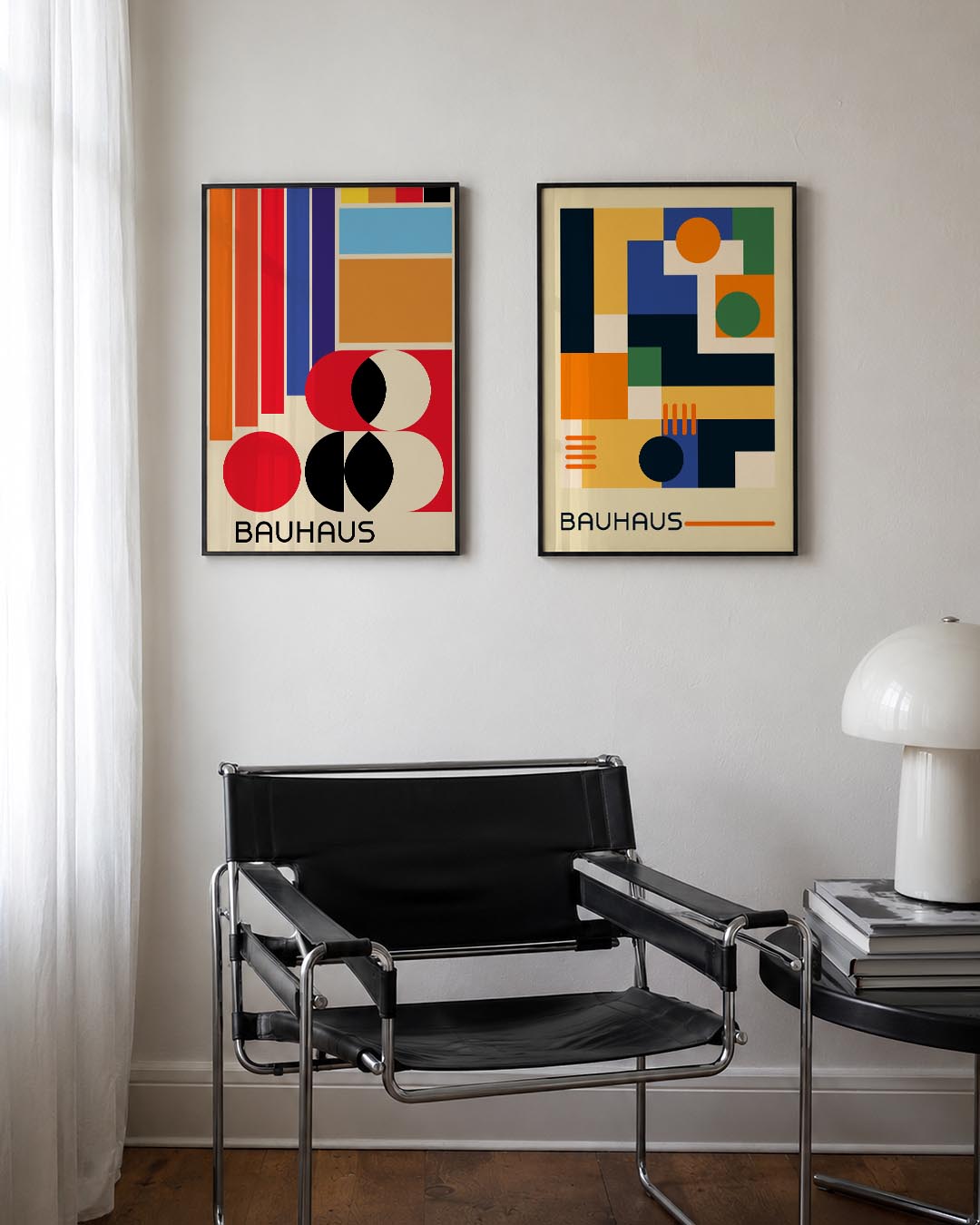 Kleur en vormen Posterset