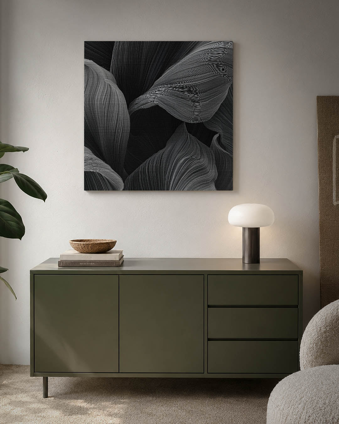 Golvende lijnen Kunstwerk