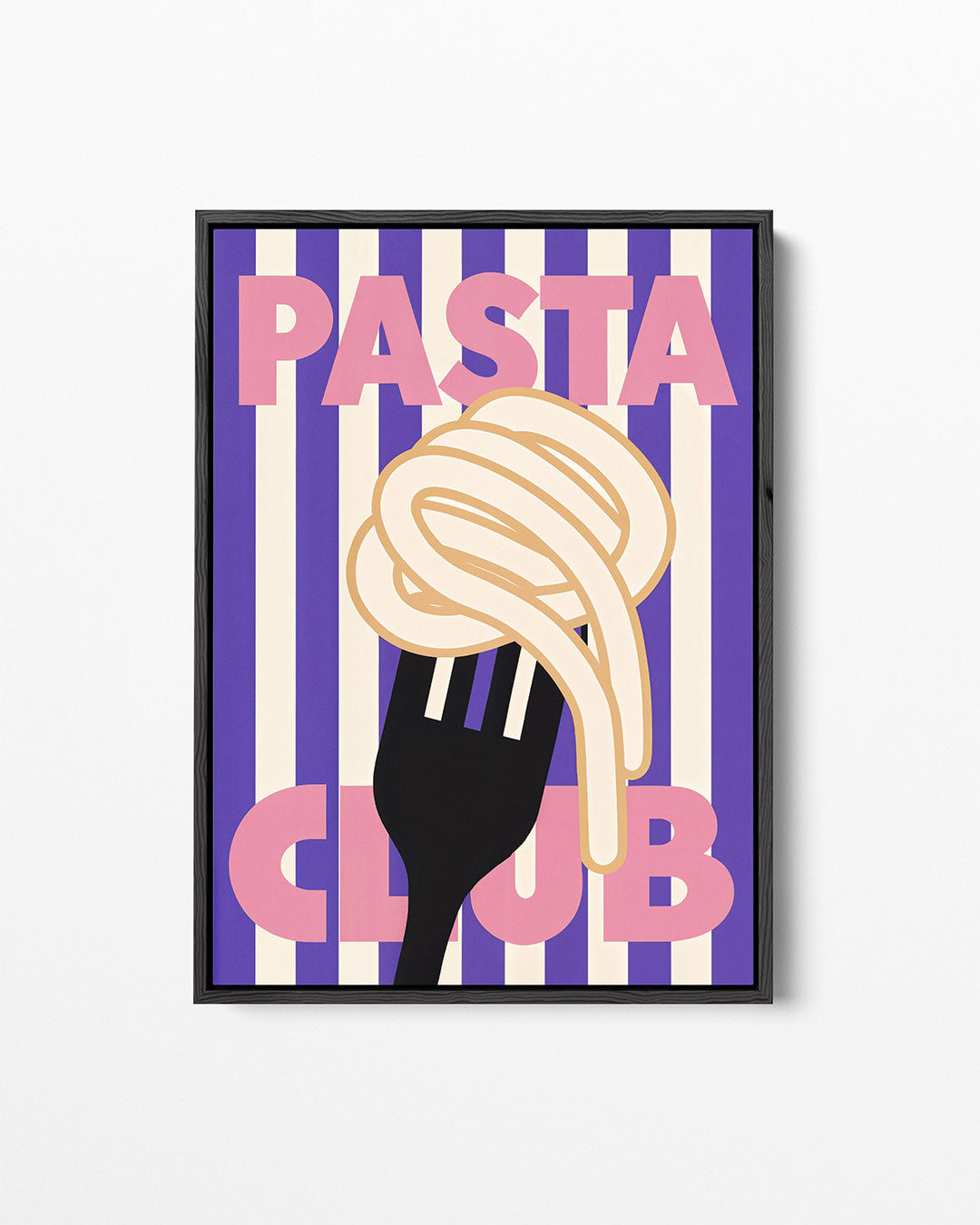Grafische pasta illustratie Kunstwerk