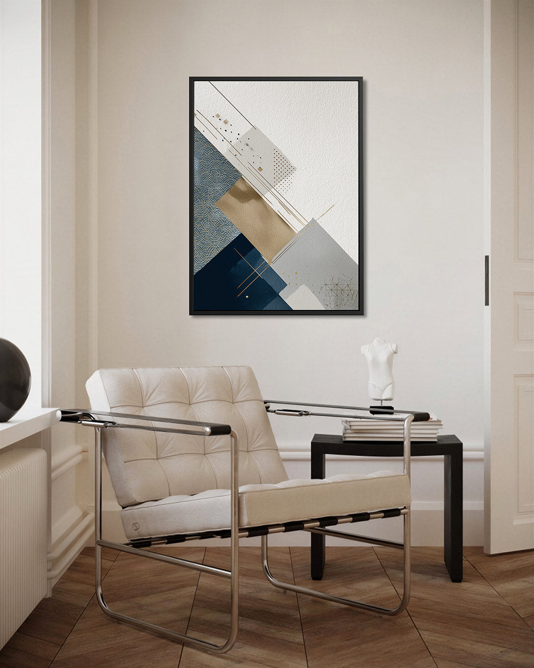 Geometrische compositie Kunstwerk