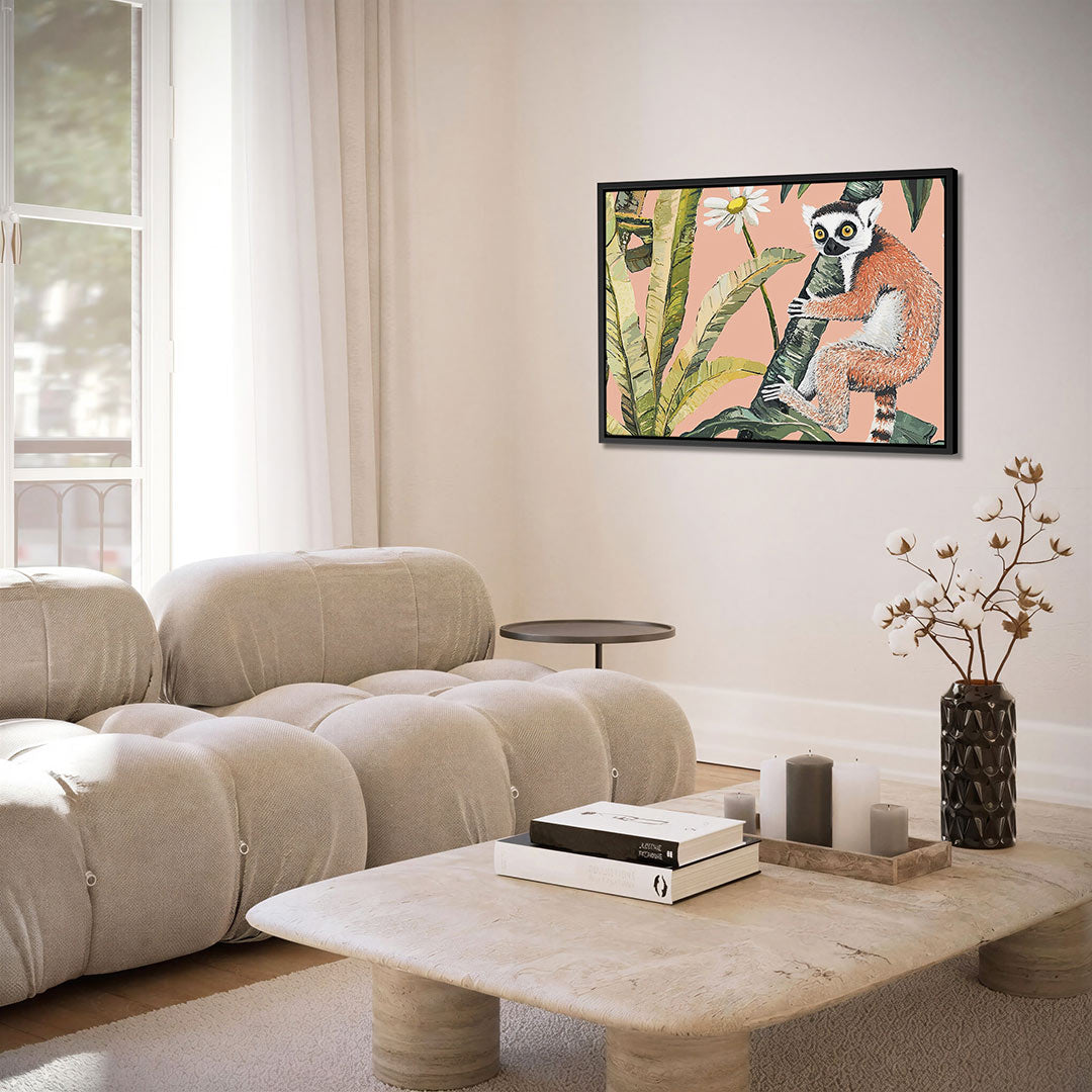 Dierlijke jungle illustratie Kunstwerk