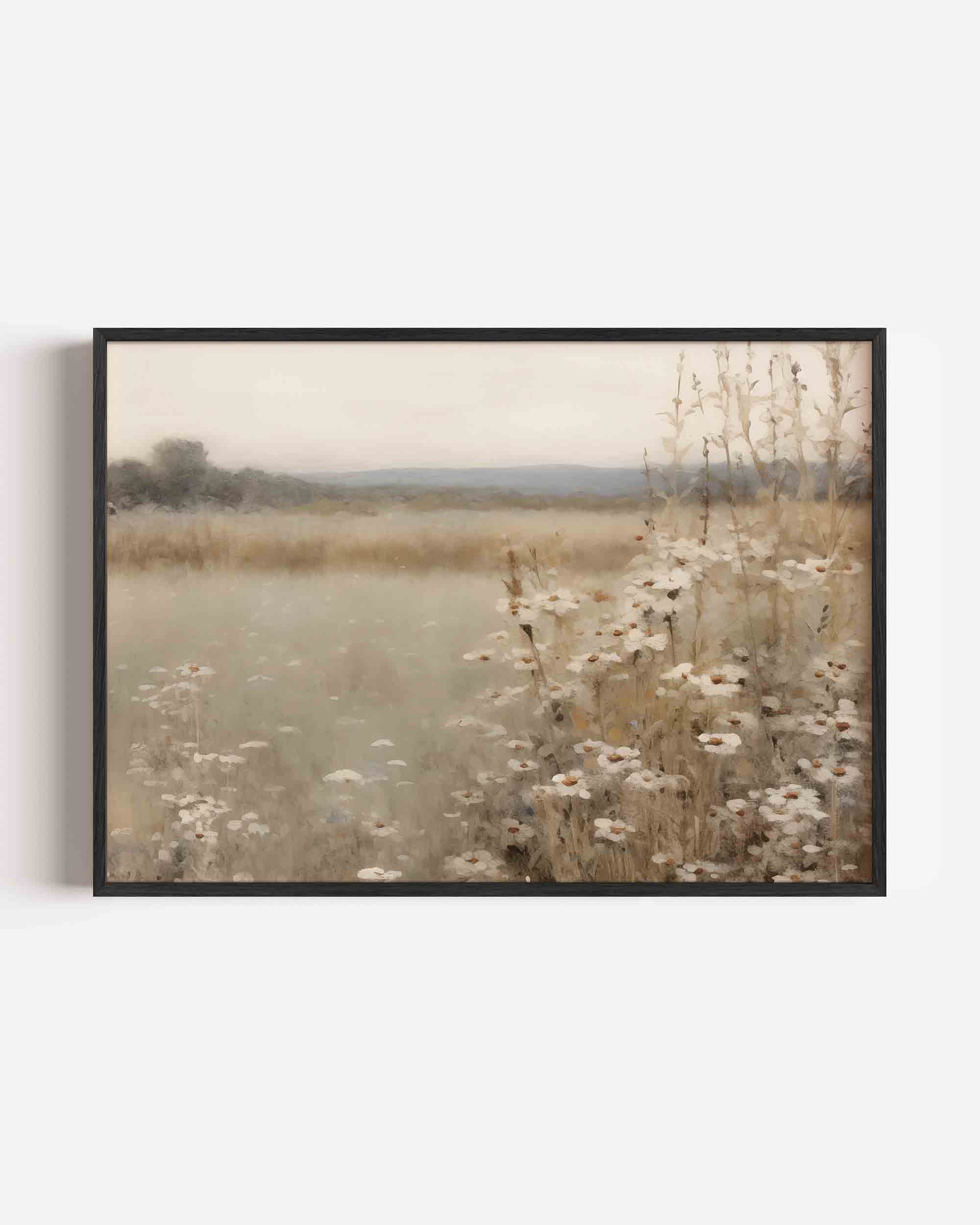 Bloemenveld Poster