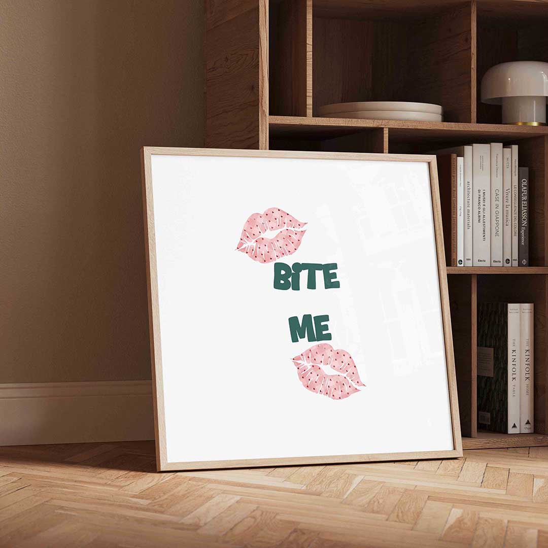 Bite me Poster