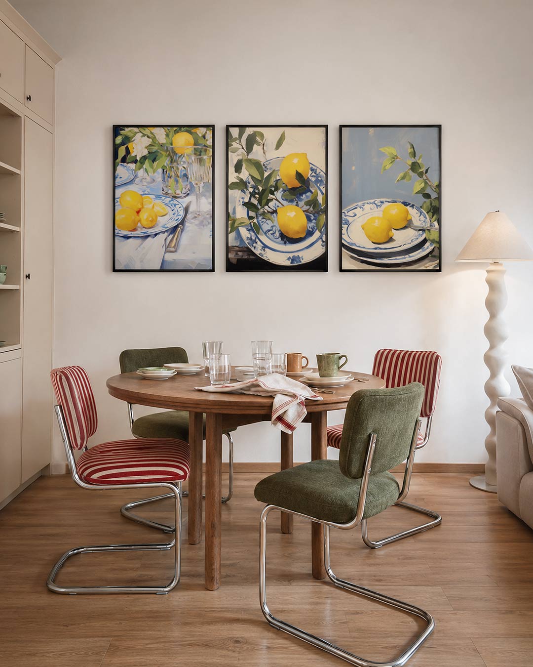 Citroen en glas Posterset
