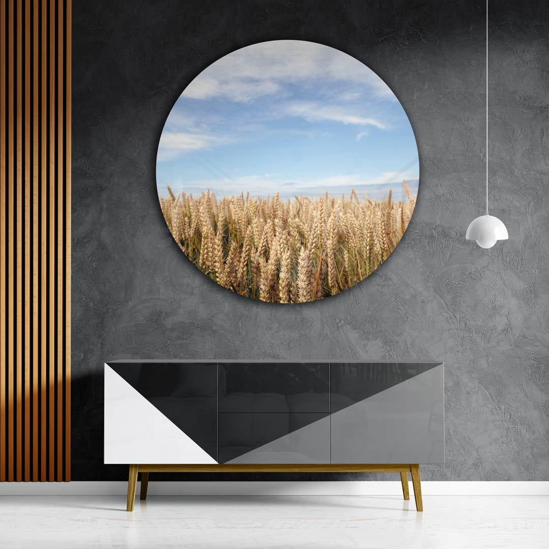 Rustiek Graanveld Poster-WallArtistic