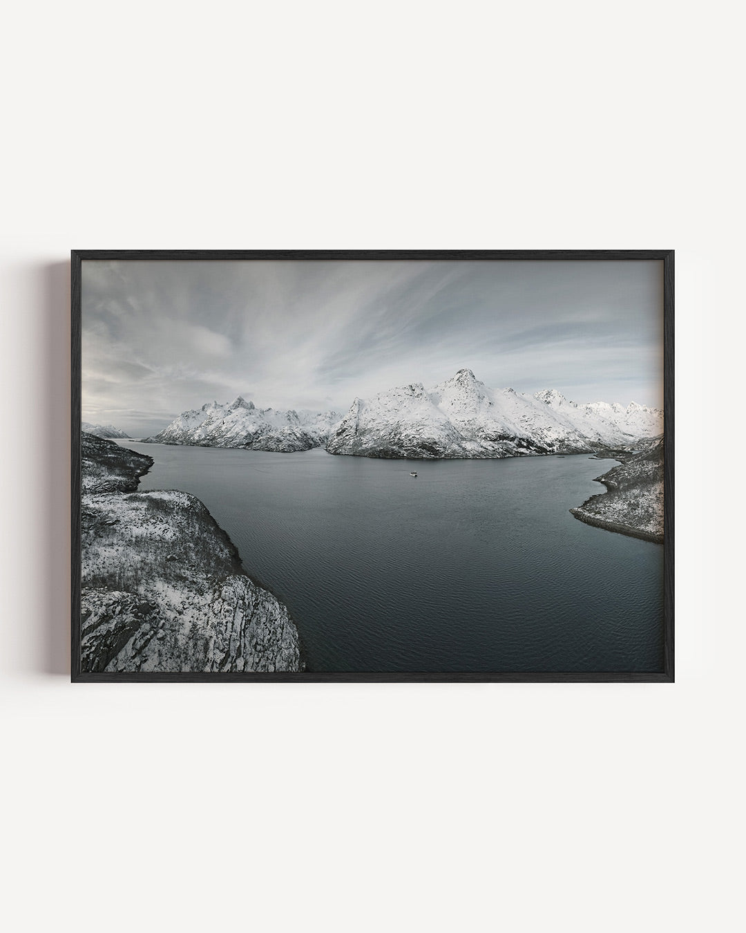 Rustige berglandschap Poster