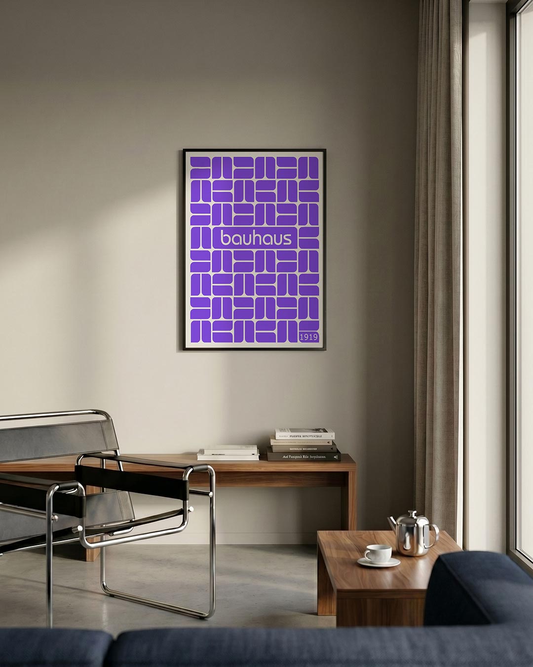 Vormritme en kleur Poster