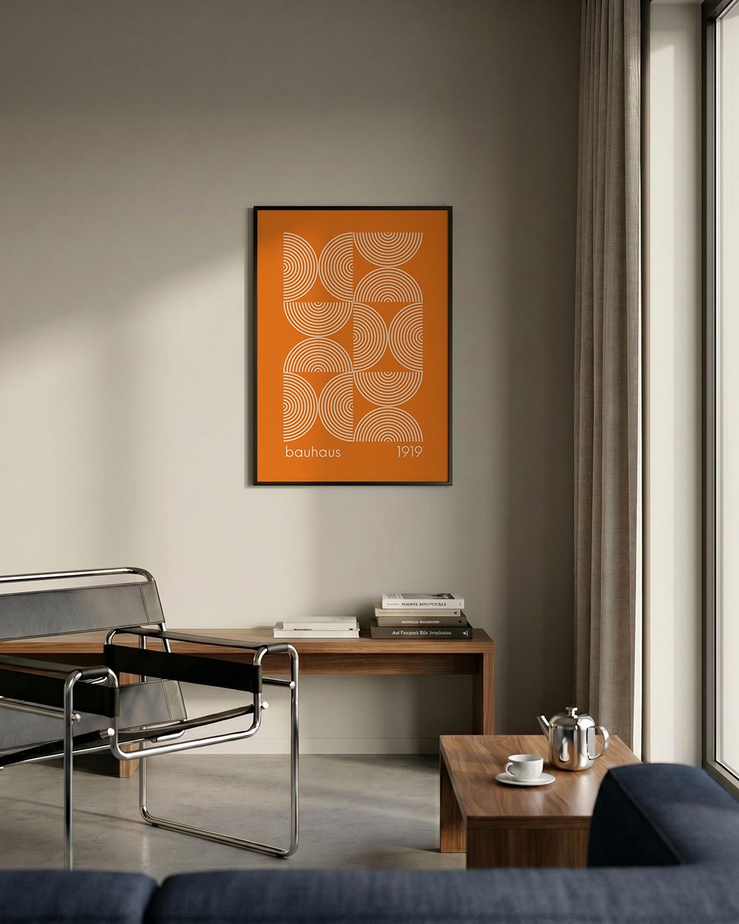 Cirkelpatronen en vlakken Poster