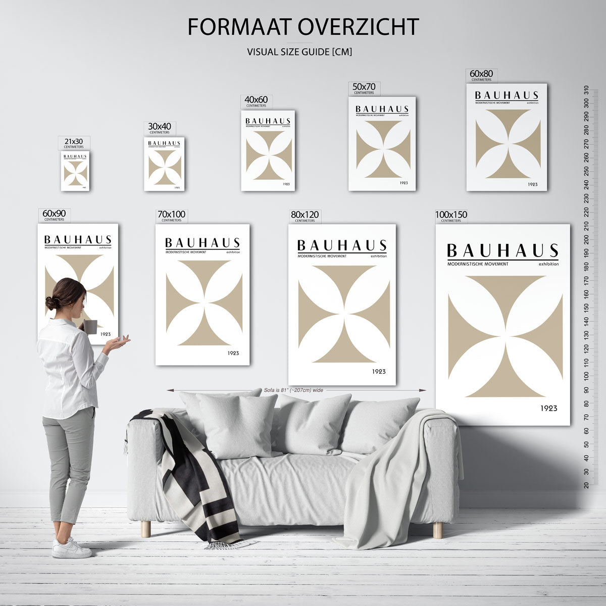 Vorm en balans Poster