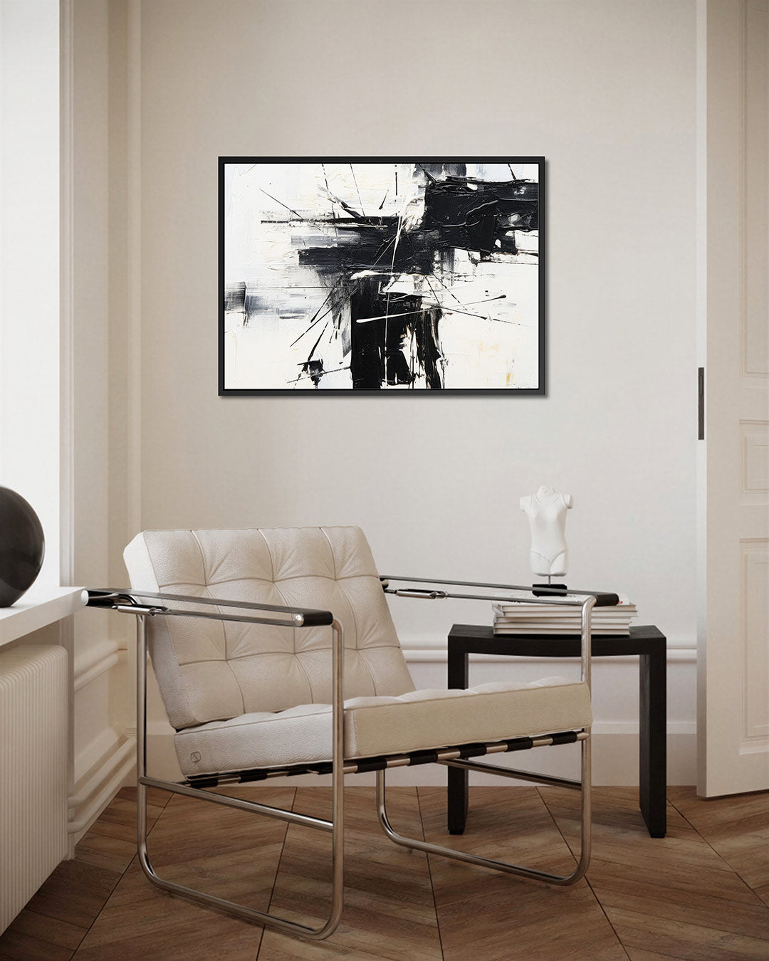 Dynamische lijnen Kunstwerk
