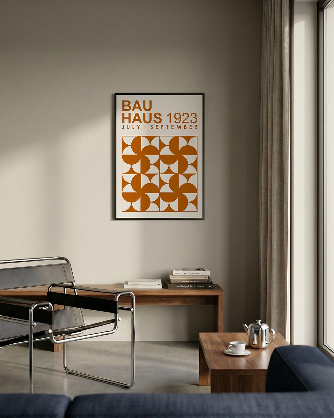 Vormritme en kleur Poster
