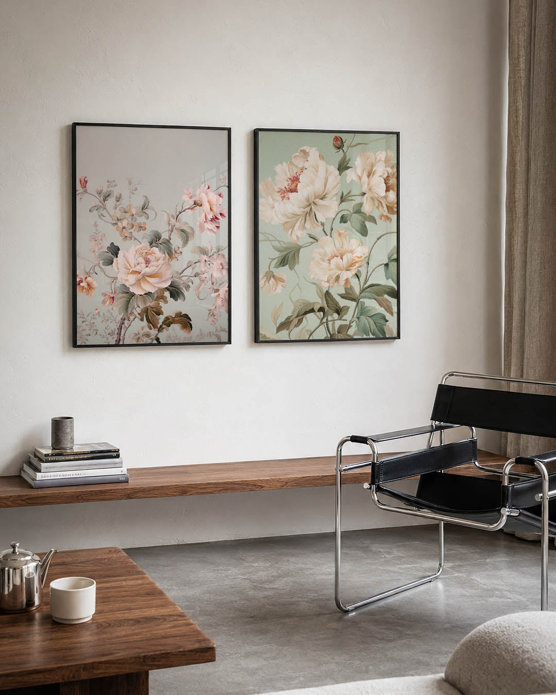 Bloemrijke verfijning Posterset