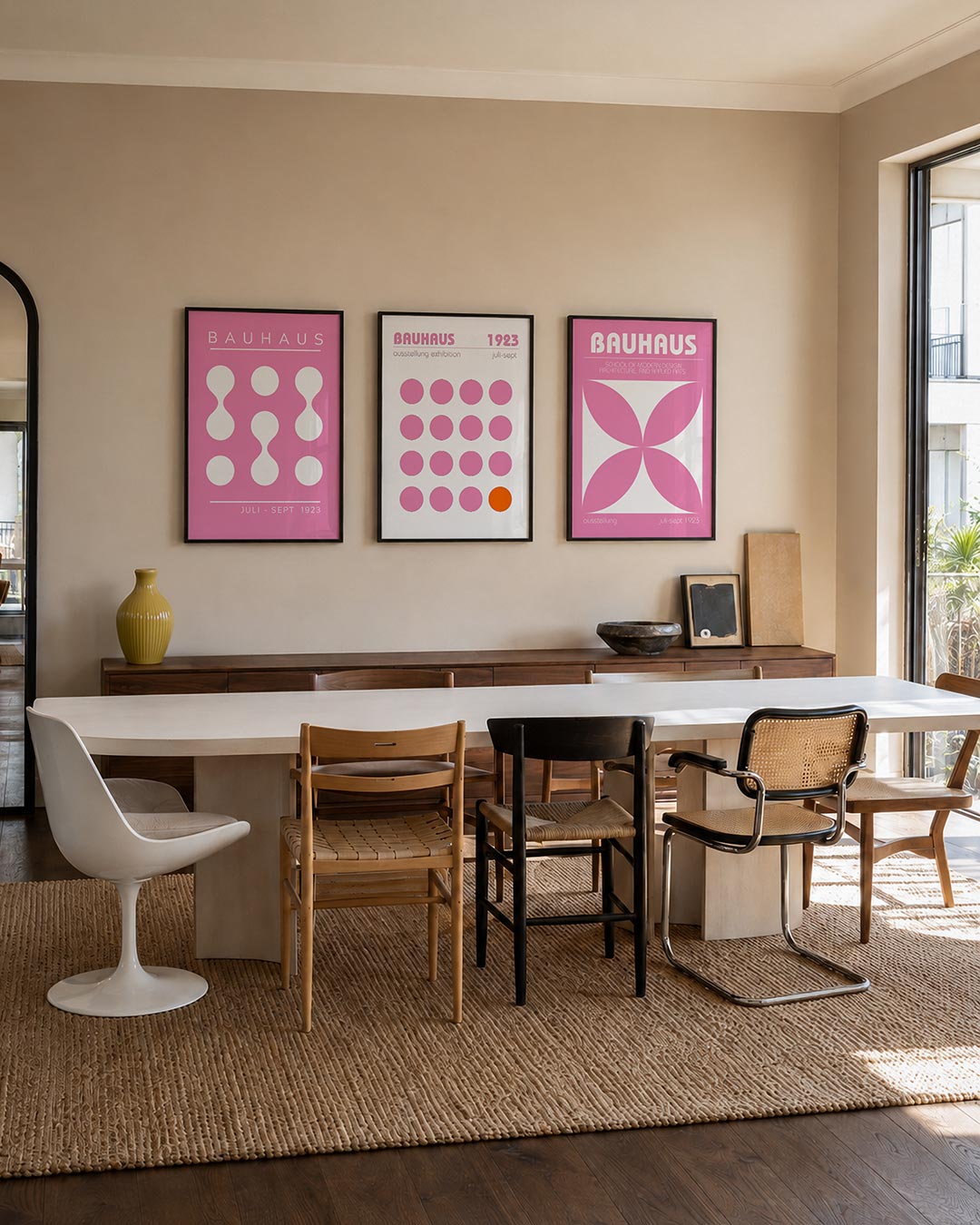 Vormen en vlakken Posterset