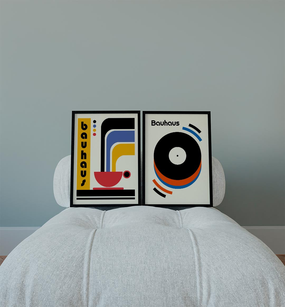 Kleur en lijnenspel Posterset