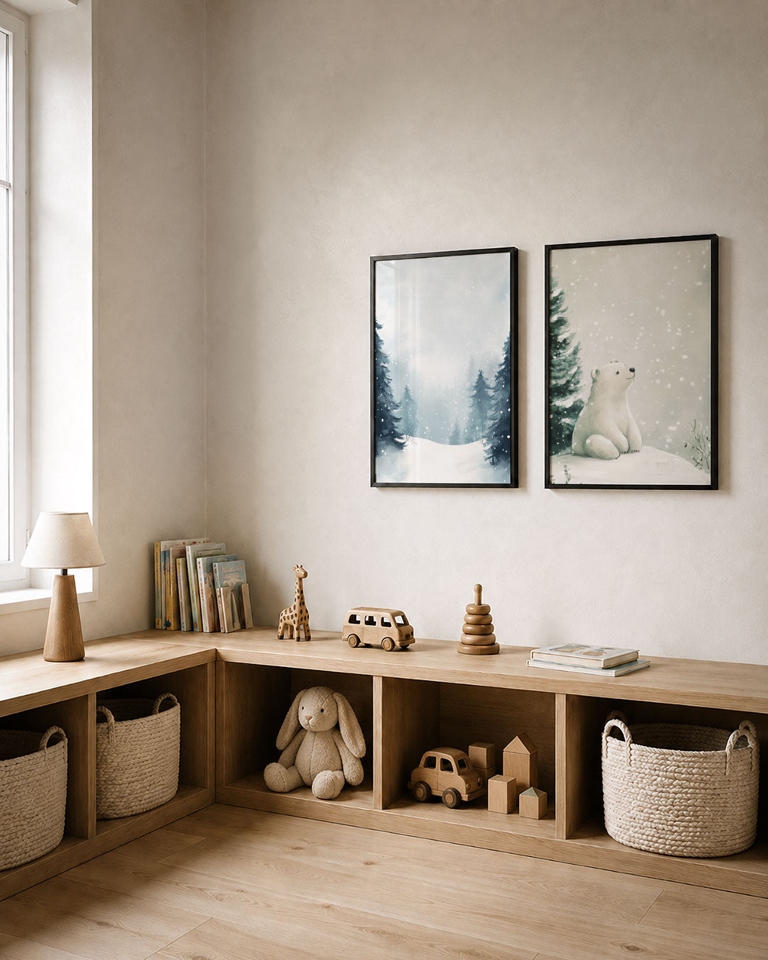 Winterse sereniteit Posterset