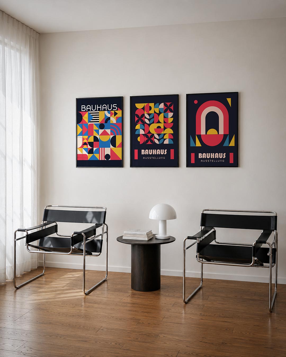 Vormen en kleurvlakken Posterset