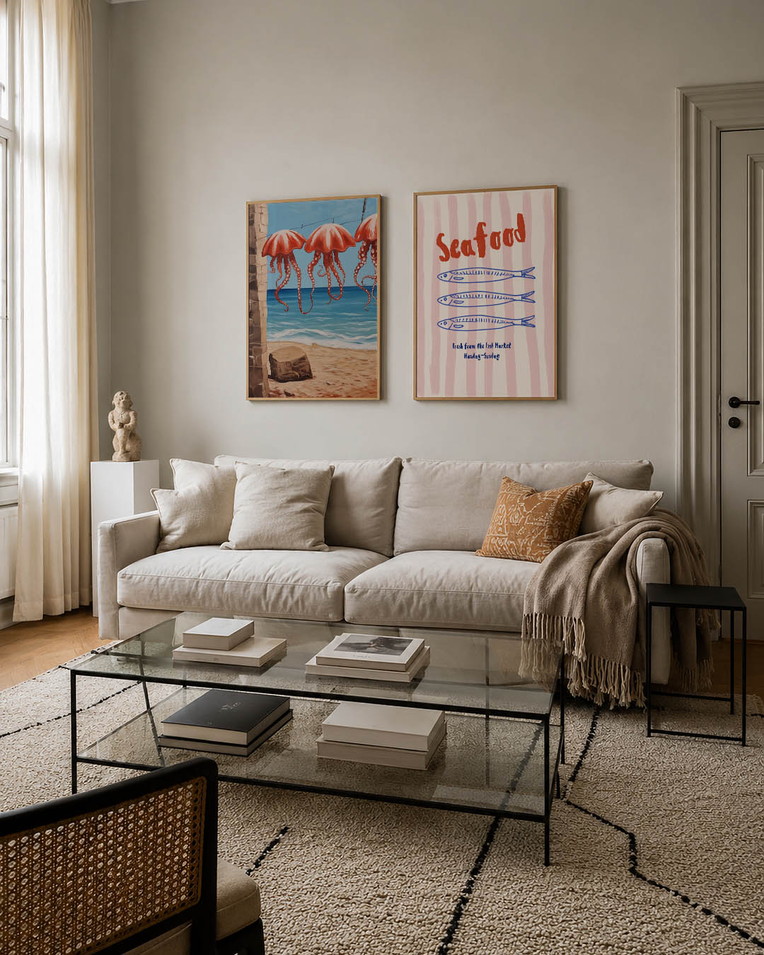 Zwevende kwallen Posterset