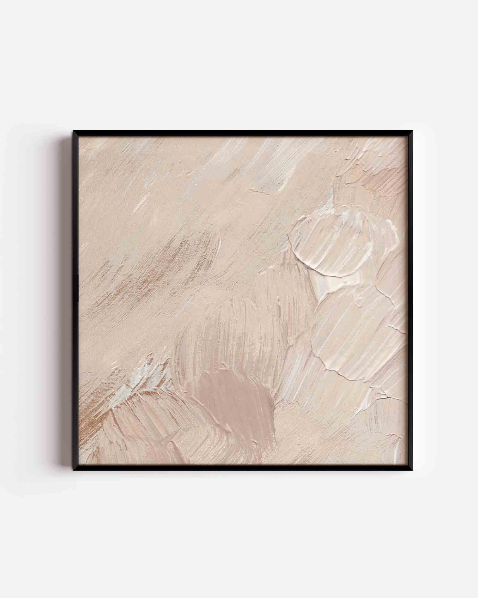 Beige textuur Poster