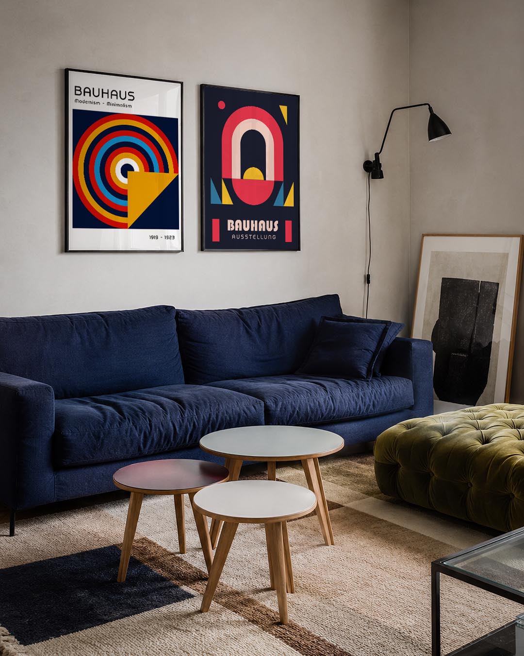 Cirkel en hoek Posterset