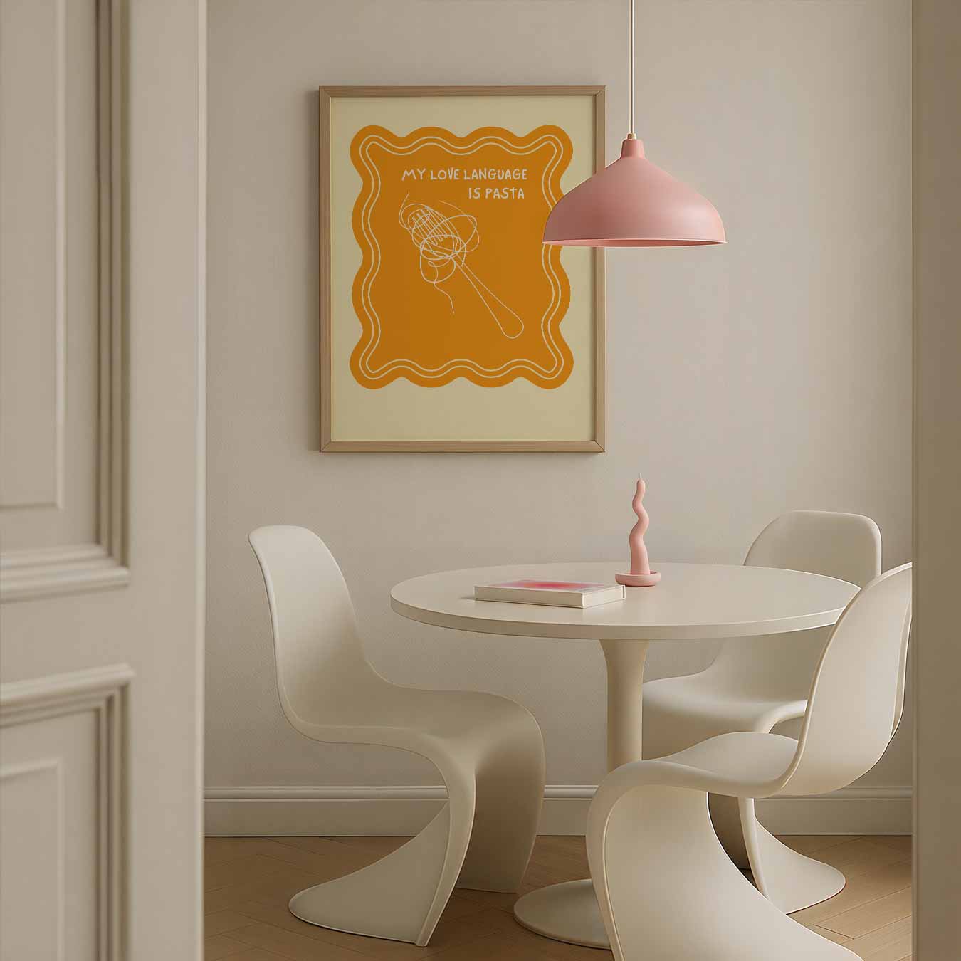 Pasta Love Language Poster-WallArtistic