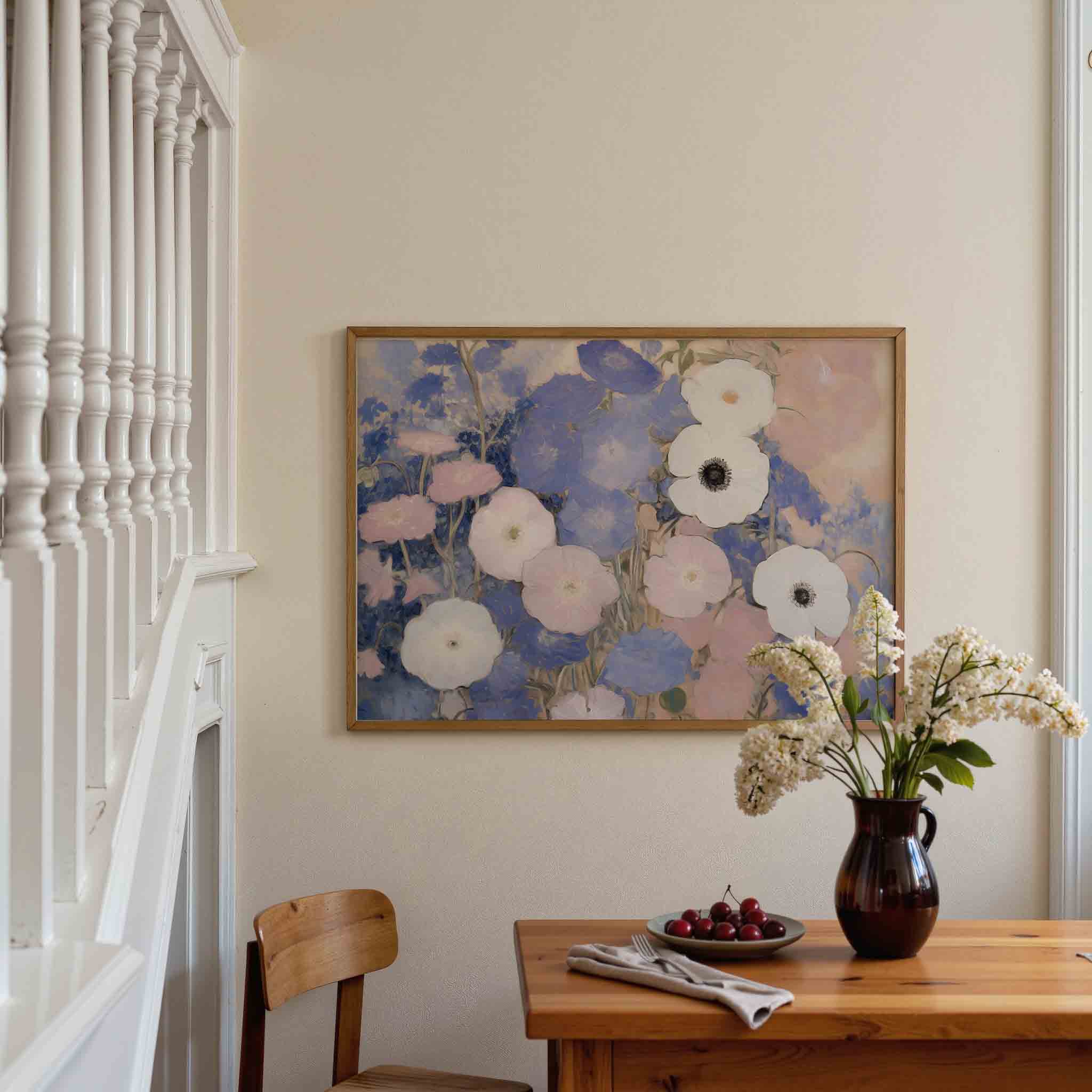 Bloemen in pastel Poster